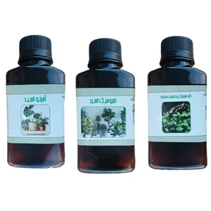 کود مایع امینو اسید و کود سبزینگی و تقویت ساقه و هیومیک اسید مدل life drop حجم 110 میلی لیتر بسته 3 عددی