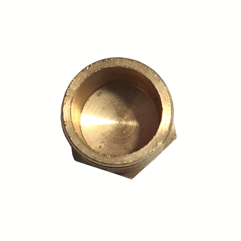 درپوش برنجی مدل 1/2 اینچ