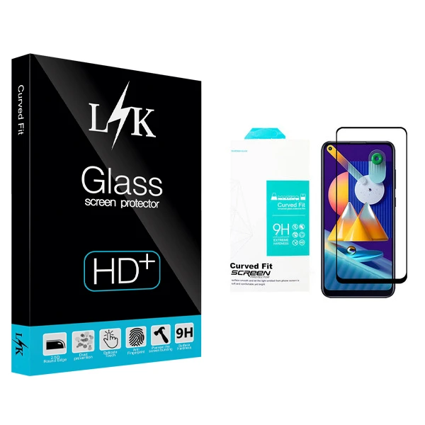 محافظ صفحه نمایش سرامیکی ال کی مدل +LITE مناسب برای گوشی موبایل سامسونگ Galaxy M11