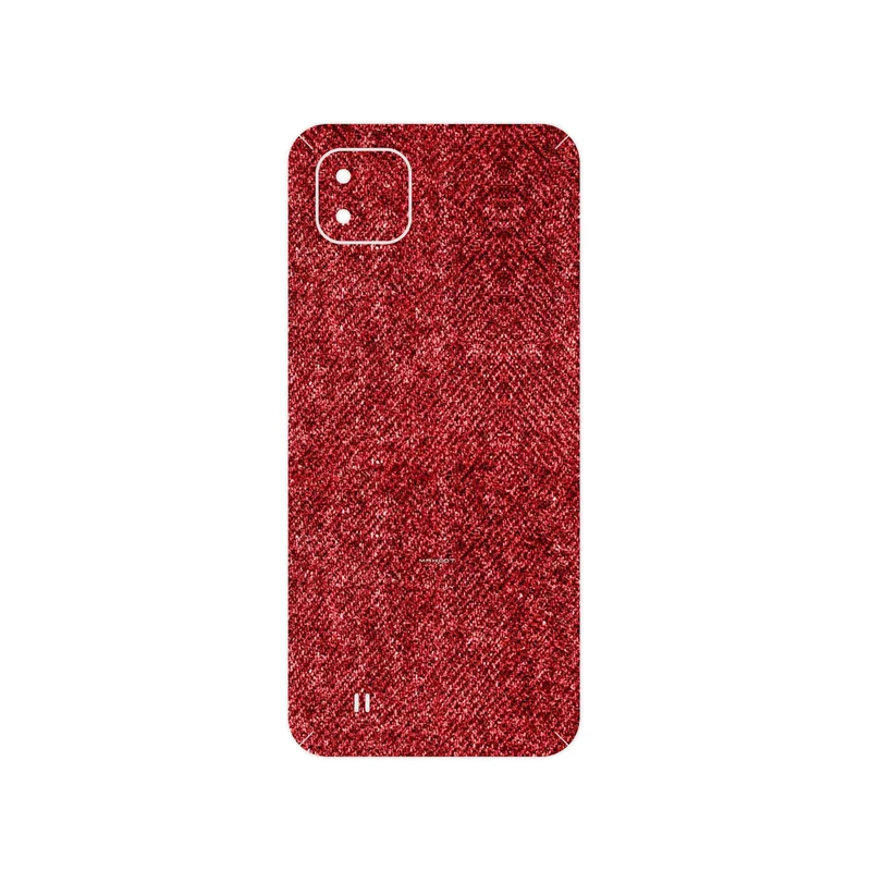 برچسب پوششی ماهوت مدل Fabric Texture 4 مناسب برای گوشی موبایل ریلمی C11 2021