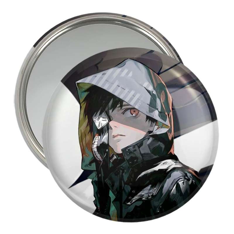 آینه جیبی خندالو مدل کانکی کن انیمه توکیو غول Tokyo Ghoul کد 11919 آینه جیبی خندالو مدل کانکی کن انیمه توکیو غول Tokyo Ghoul کد 11919