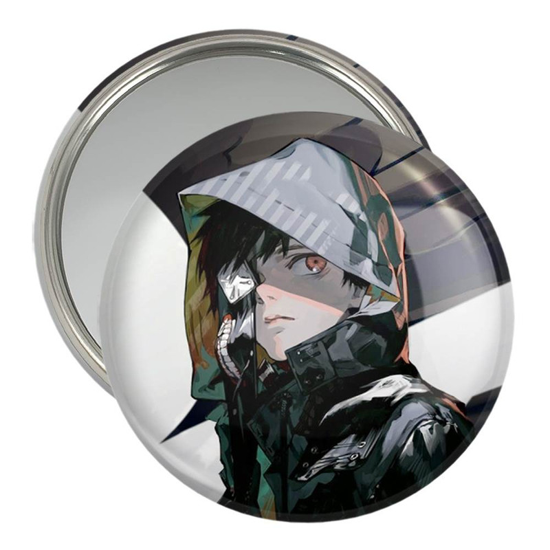 آینه جیبی خندالو مدل کانکی کن انیمه توکیو غول Tokyo Ghoul کد 11919 آینه جیبی خندالو مدل کانکی کن انیمه توکیو غول Tokyo Ghoul کد 11919
