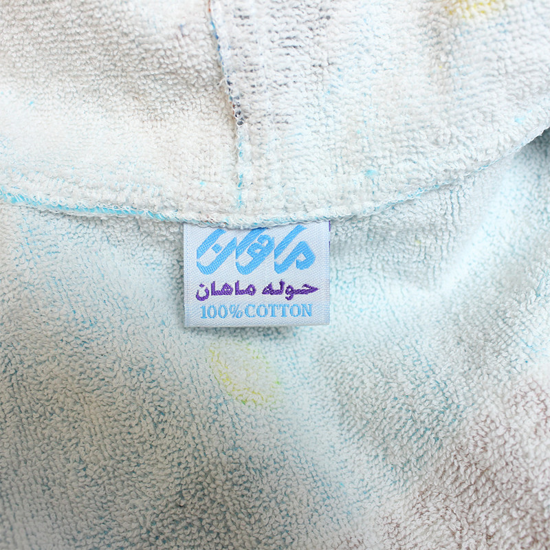حوله پالتویی کودک ماهان طرح مینیون ها کد 1530 سایز 70