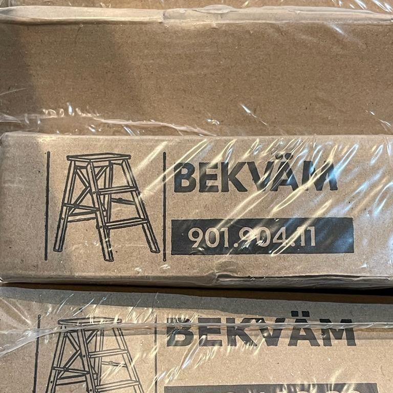چهارپایه ایکیا مدل BEKVAM