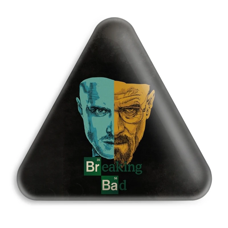 پیکسل خندالو طرح سریال Breaking Bad مدل مثلثی کد 3161