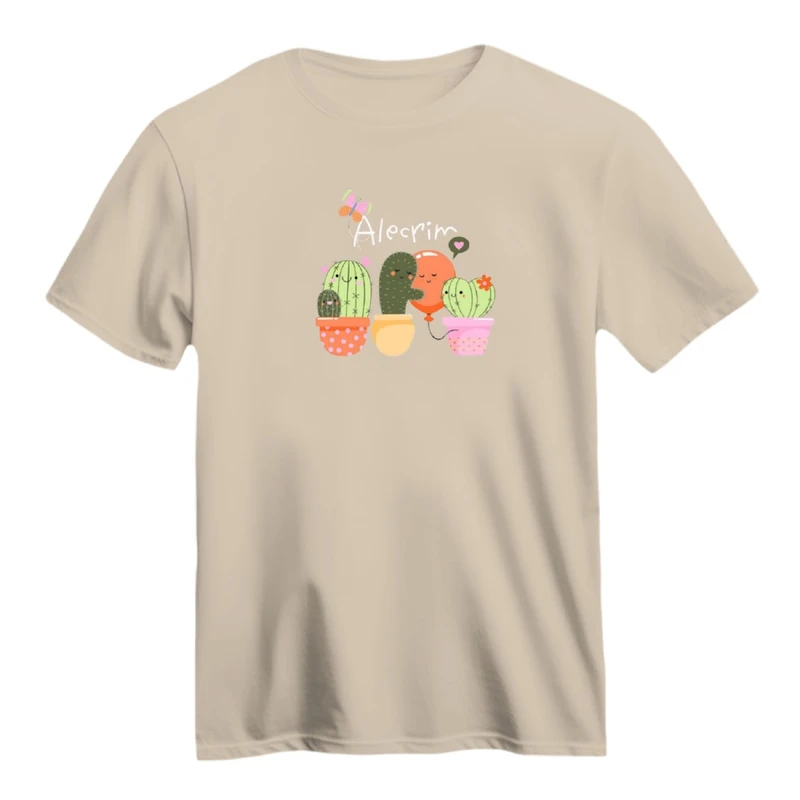 تی شرت آستین کوتاه زنانه مدل کاکتوس کد ۱