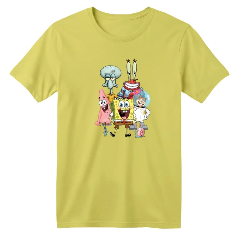 تی شرت آستین کوتاه بچگانه مدل باب اسفنجی کد ۸