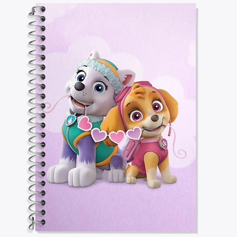 دفتر لغت 50 برگ خندالو مدل انیمیشن سگ های نگهبان کد 26937