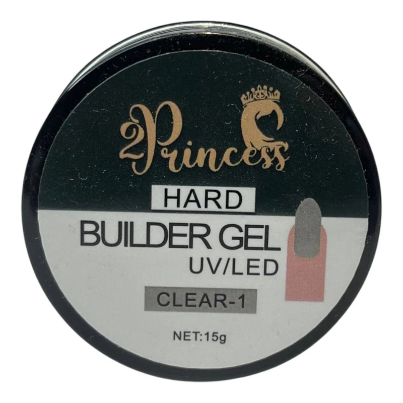 هارد ژل کاشت ناخن پرنسس مدل CLAER حجم 15 میلی لیتر