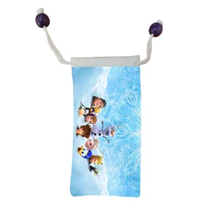 کاور عینک اطلس آبی طرح کارتون فروزن آنا و السا مدل KE1270