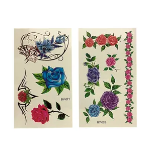 تتوی موقت طرح گل کد 03 مجموعه 2 عددی