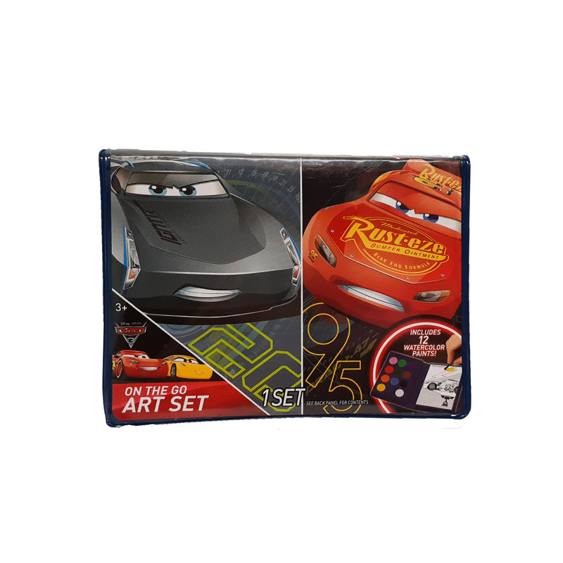 آبرنگ 12 رنگ مدل Cars کد 65