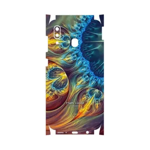 MAHOOT Mathematical Geometric Shape 8-FullSkin Cover Sticker for Samsung Galaxy M10s