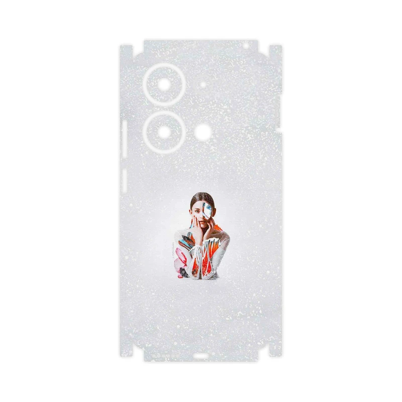 برچسب پوششی ماهوت مدل Collage of Women Portrait 4-FullSkin مناسب برای گوشی موبایل شیائومی Redmi Note 13 Pro 4G
