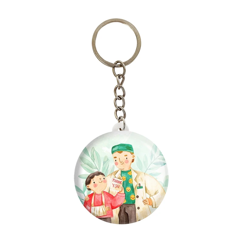 جاکلیدی خندالو مدل پزشک و پرستار کد 31023