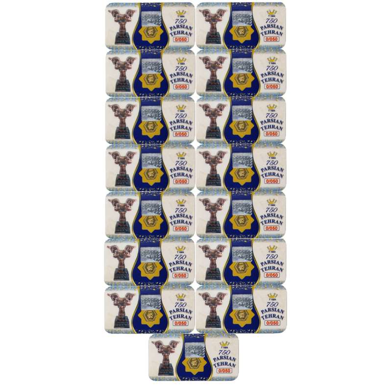 سکه گرمی طلا 18 عیار پئونی شاپ مدل پارسیان طهران PSH55 مجموعه 15 عددی