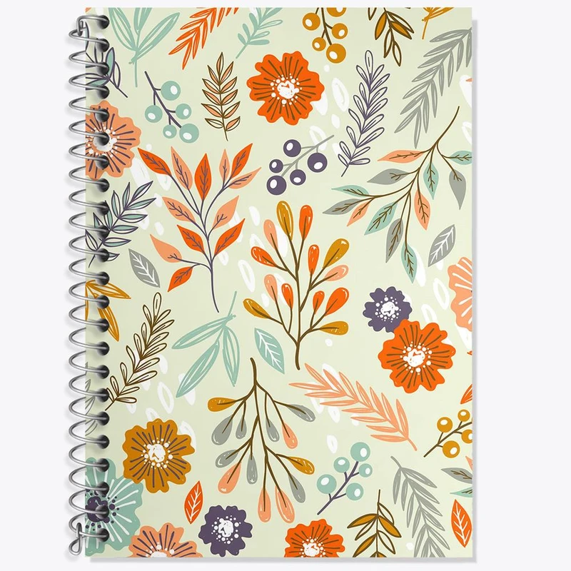 دفتر لغت 50 برگ خندالو مدل گل گلی کد 28998