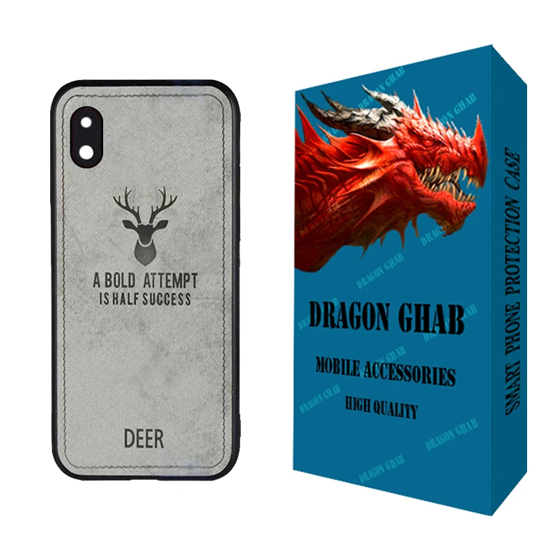 کاور دراگون قاب مدل گوزنی مناسب برای گوشی موبایل سامسونگ Galaxy A01 Core