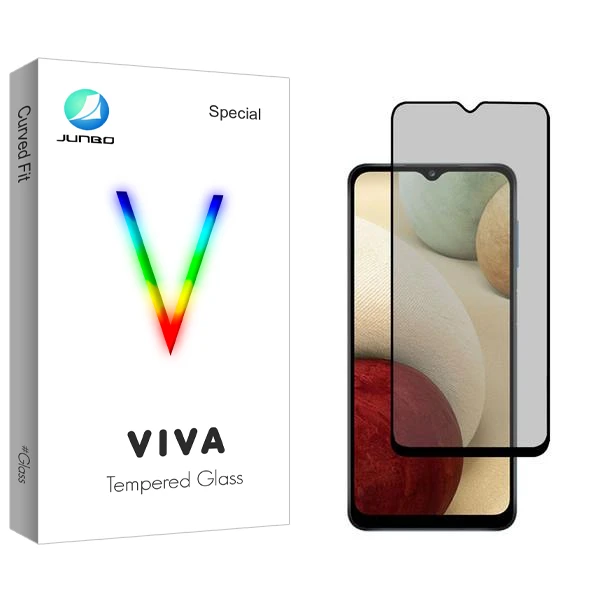 محافظ صفحه نمایش حریم شخصی جانبو مدل Viva مناسب برای گوشی موبایل سامسونگ Galaxy A12
