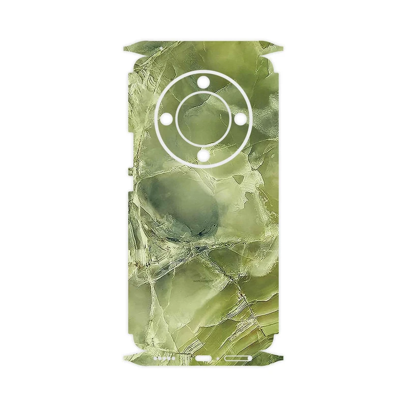 برچسب پوششی ماهوت مدل Green_Crystal_Marble-FullSkin مناسب برای گوشی موبایل آنر X9b