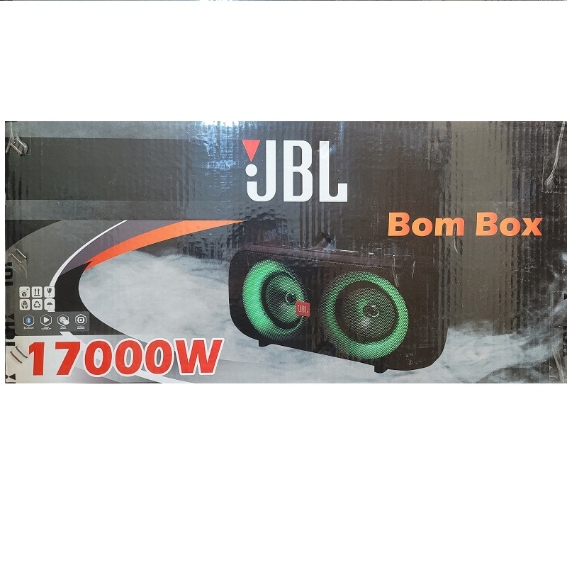 اسپیکر بلوتوثی قابل حمل مدل Bom Box 17000W