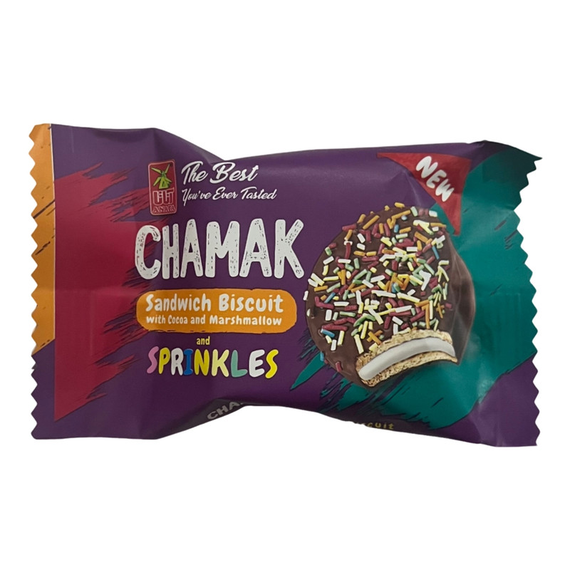 بیسکویت روکش دار کاکائو آناتا - 25 گرم بسته 60 عددی