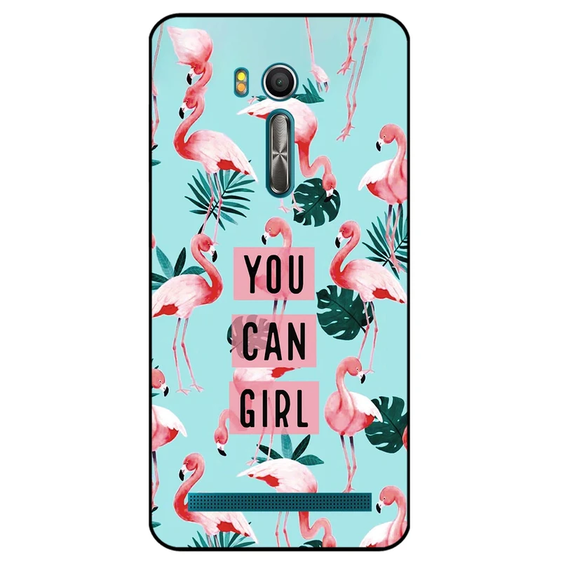 کاور مگافون طرح فلامینگو مدل 8032 مناسب برای گوشی موبایل ایسوس Zenfone Go / ZB551KL