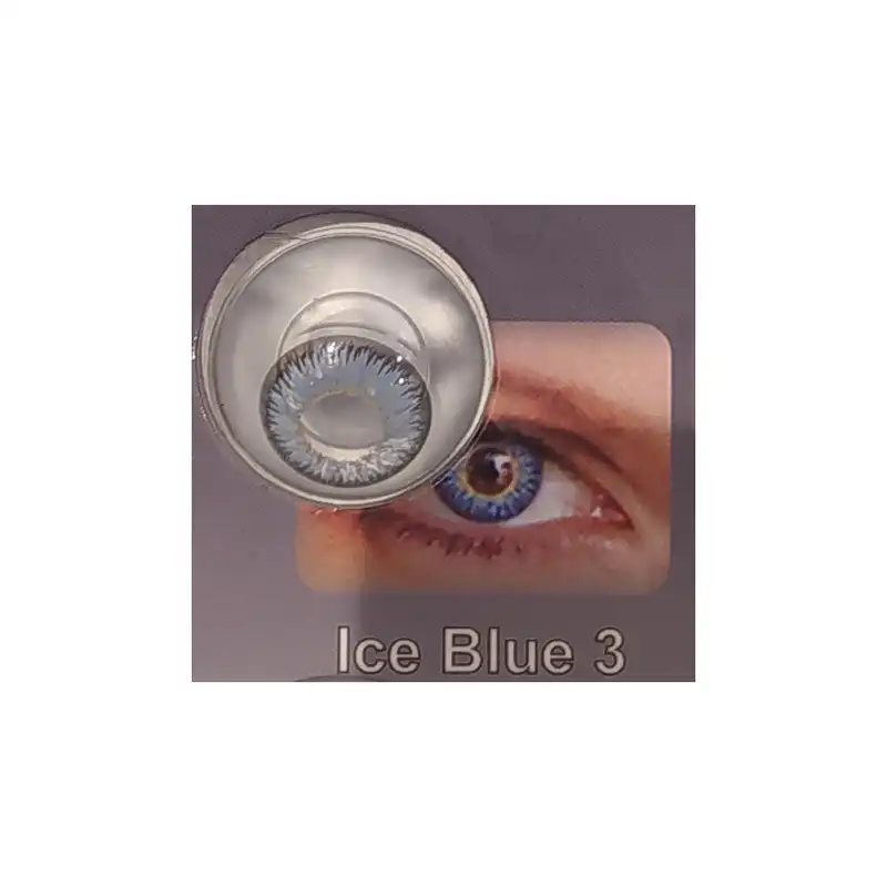 لنز چشم رنگی پرو نیو ویژن مدل LB3 رنگ آبی یخی