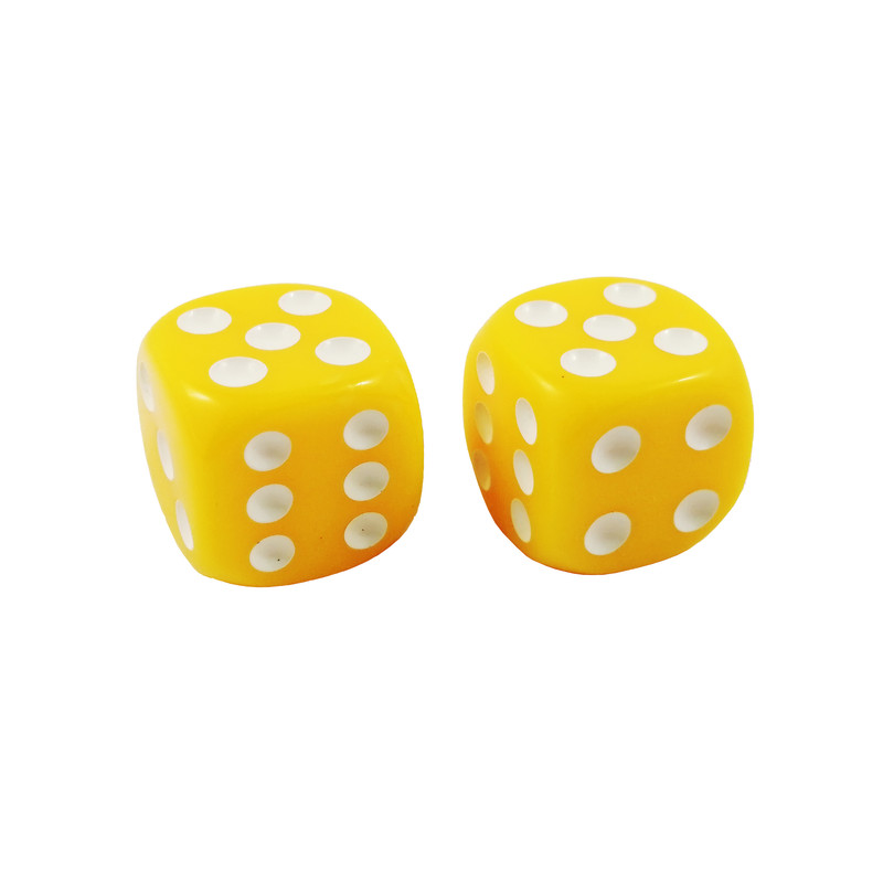 تاس بازی مدل Round Dice کد ATY-22 بسته 2 عددی