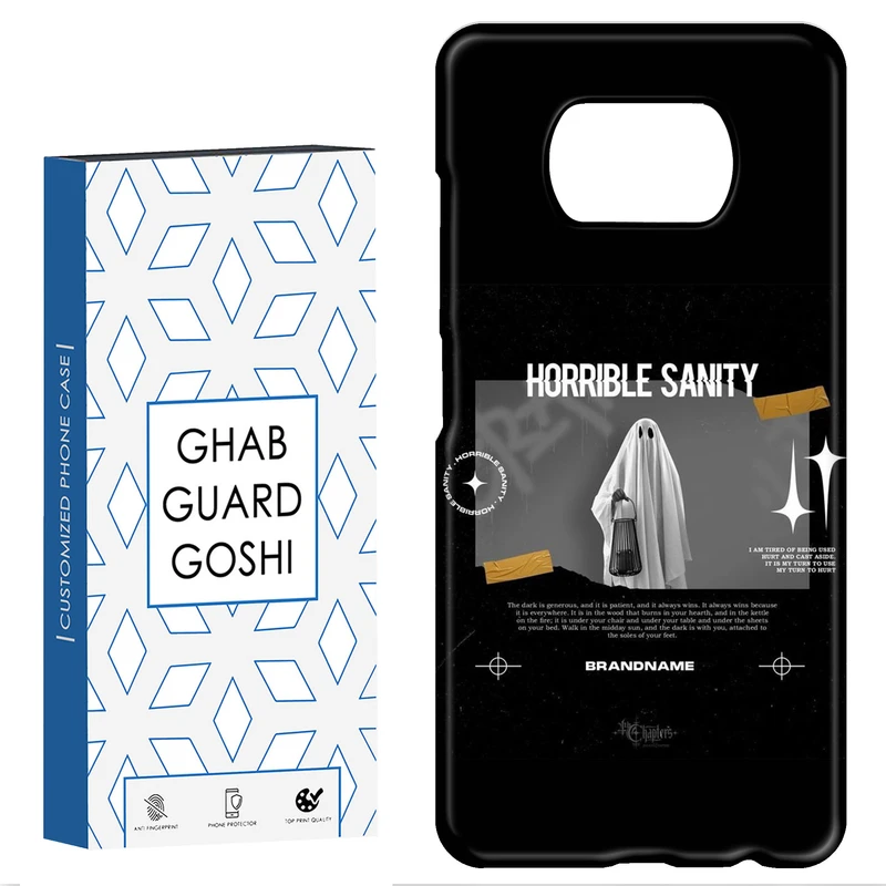 کاور قاب گارد گوشی طرح روح مشکی کد Dimo-699 مناسب برای گوشی موبایل شیائومی POCO X3 / X3 PRO / X3 NFC