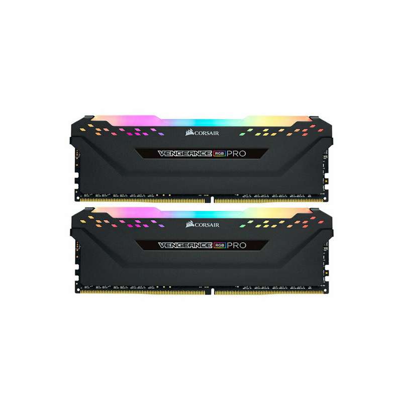 رم دسکتاپ DDR4 دو کاناله 3200 مگاهرتز CL16 کورسیر مدل VENGEANCE RGB PRO ظرفیت 16 گیگابایت