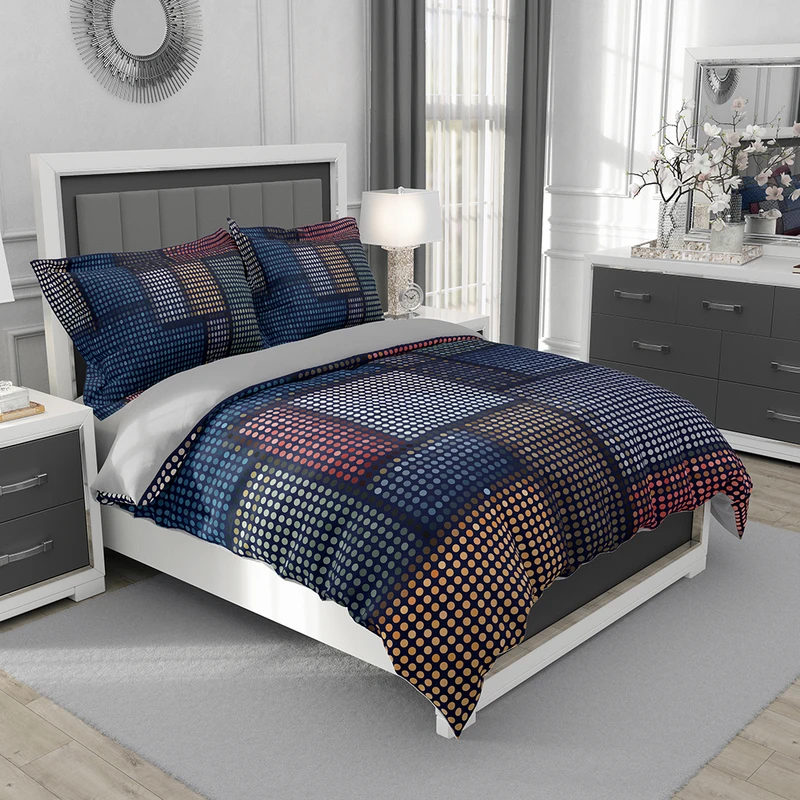 سرویس روتختی نوپه هوم مدل  مستطیلی T6121 تک نفره 5 تکه