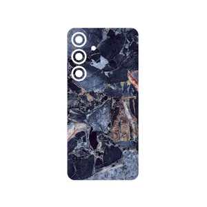 MAHOOT Broken black marble Cover Sticker for Samsung Galaxy S24