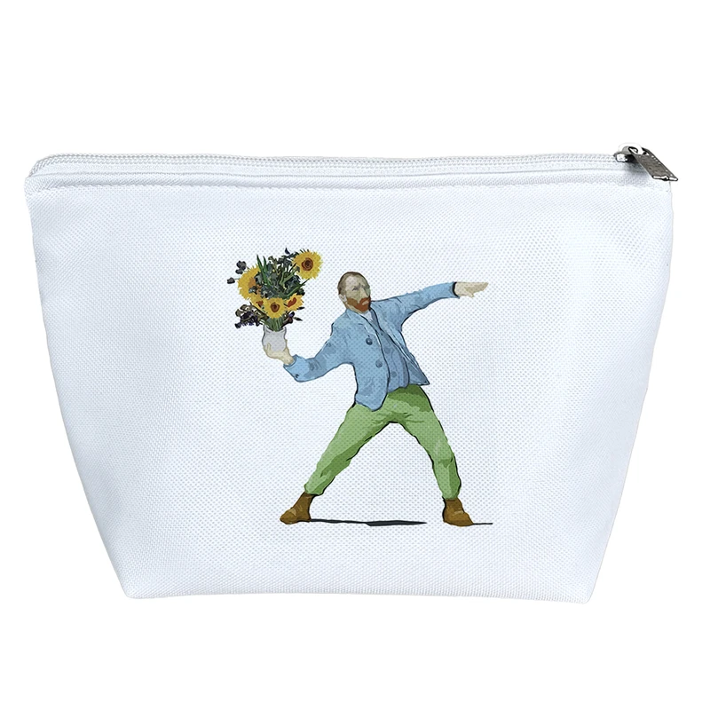 کیف لوازم آرایش دخترانه خندالو مدل ونسان ون گوگ کد 7869