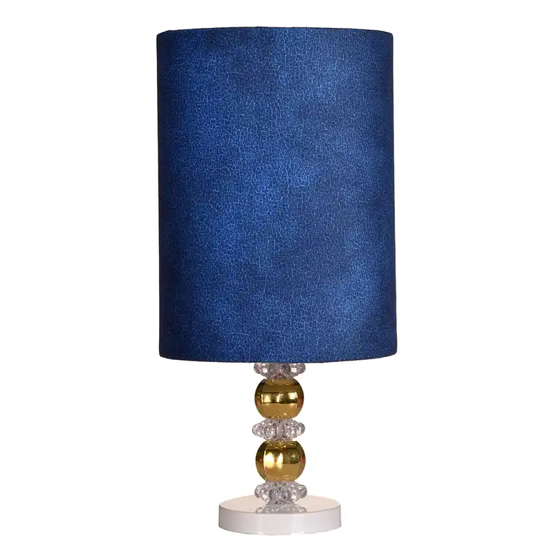 آباژور رومیزی مدل چرم به همراه چراغ آویز