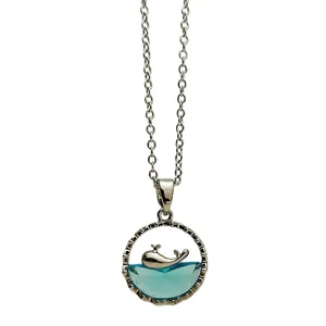 گردنبند زنانه مدل نهنگ