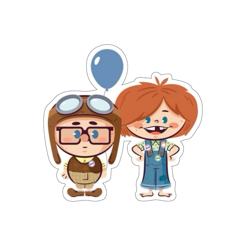 برچسب مدل ژله ای طرح انیمیشن Up