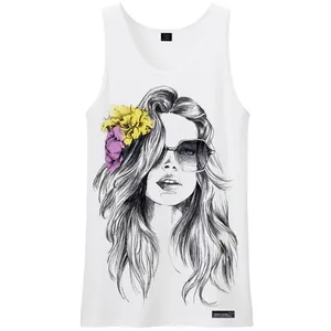 زیرپوش بدون آستین مردانه 27 مدل Girl Rose کد MH352