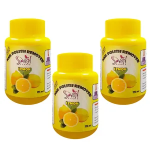 لاک پاک کن اس سون بیوتی مدل لیمو اسفنجی حجم 125 میلی لیتر مجموعه 3 عددی