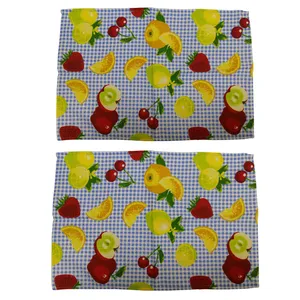 دستمال آشپزخانه طرح میوه کد 3701 بسته 2 عددی