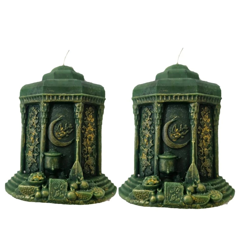 شمع حافظیه مدل یلدا بسته دو عددی