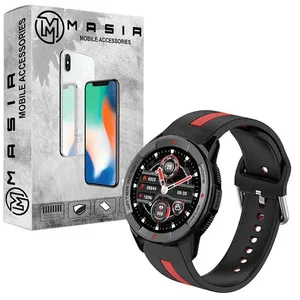 بند مسیر مدل Silic Dual Color مناسب برای ساعت هوشمند میبرو X1 / A1