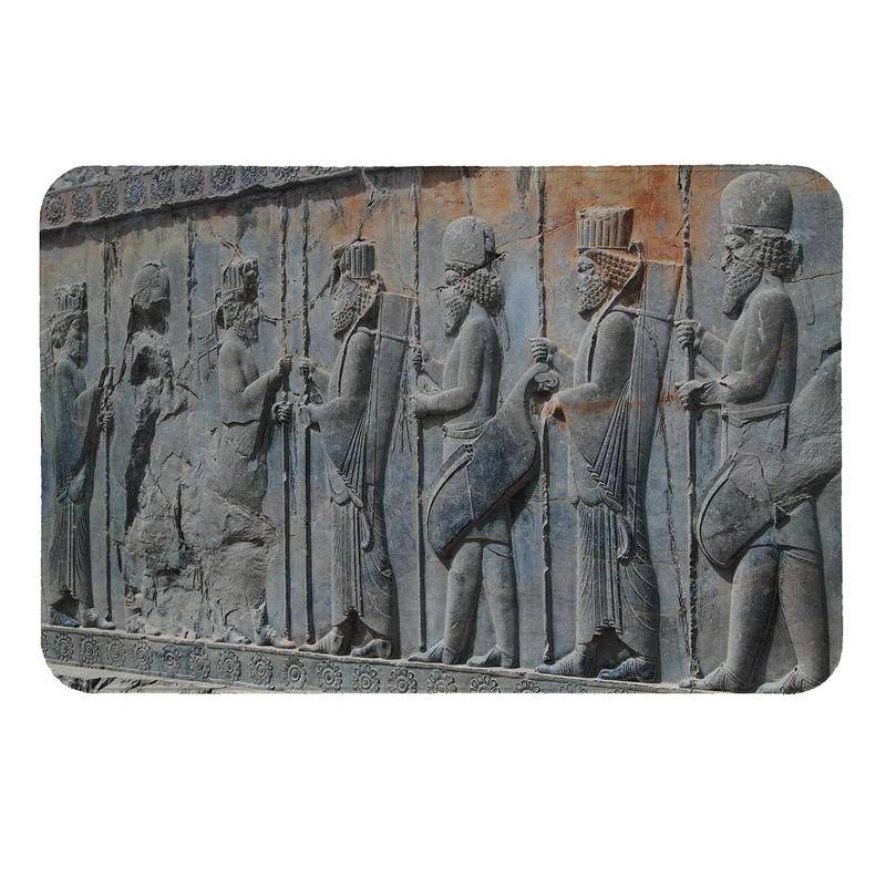  پادری  طرح آثار باستانی کد 184سایز 40x60 سانتی متر