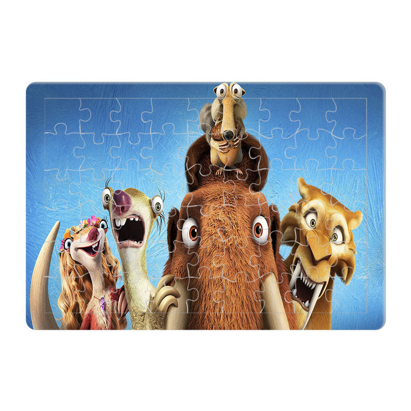 پازل 54 تکه طرح عصريخبندان مدل P947