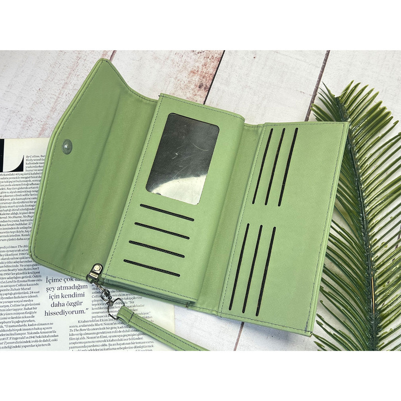 کیف پول زنانه مدل بند دار کد KZD-0107