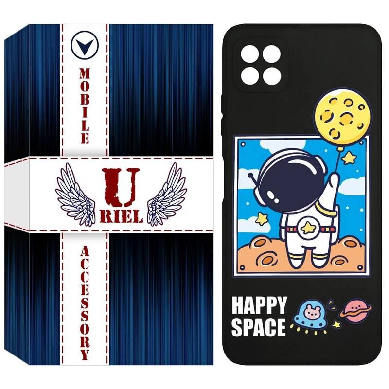 کاور یوریل مدل KSH کد 7 طرح فضانورد مناسب برای گوشی موبایل سامسونگ Galaxy A22 5G