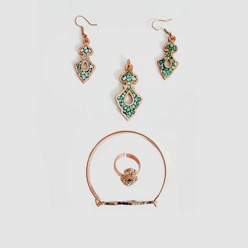 نیم ست زنانه مدل فیروزه کوب کد 006