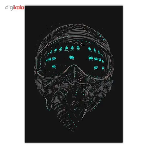 تابلوی ونسونی طرح Defender سایز 30x40