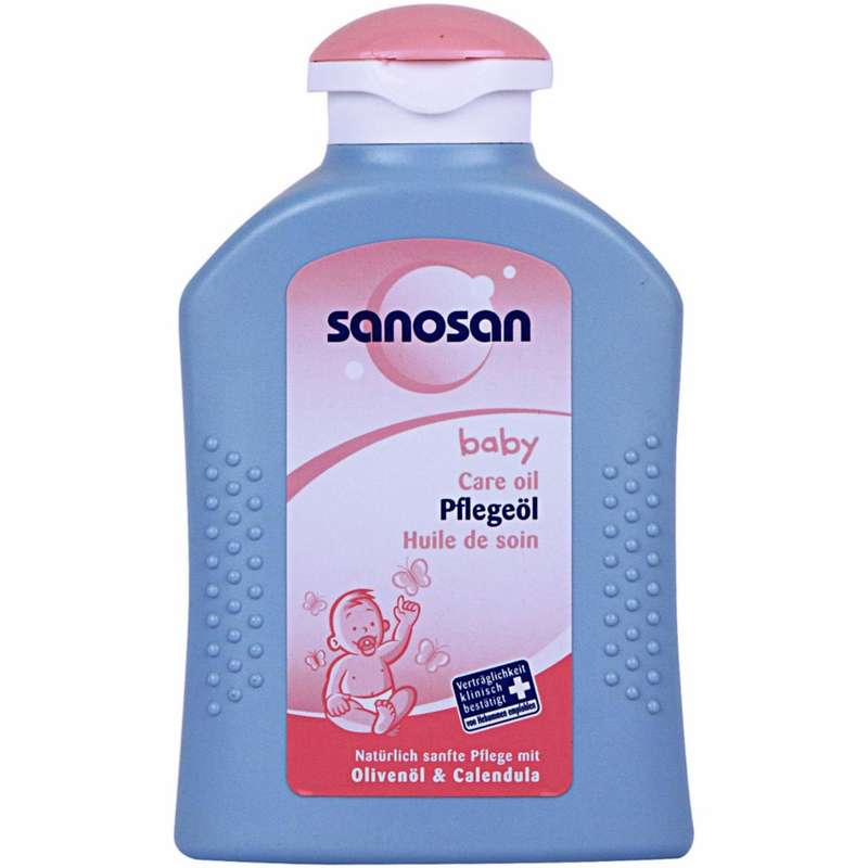 روغن بچه سانوسان مدل Baby Care Oil حجم 200 میلی لیتر