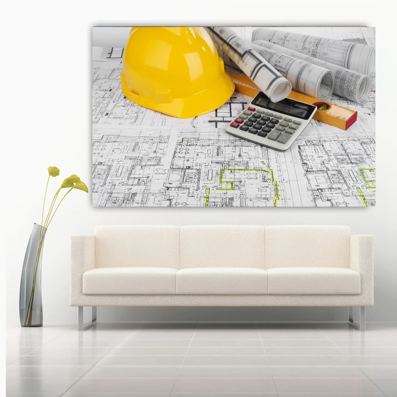 تابلو بوم طرح مهندسی ساختمان مدل SDB1210